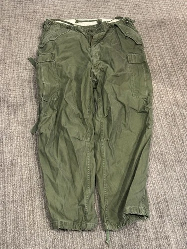 Vintage US military vietnam war era m1951 field pants original