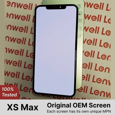 DISCOUNT Original OEM Pulled Screen For iPhone XS Max LCD Display Replacement