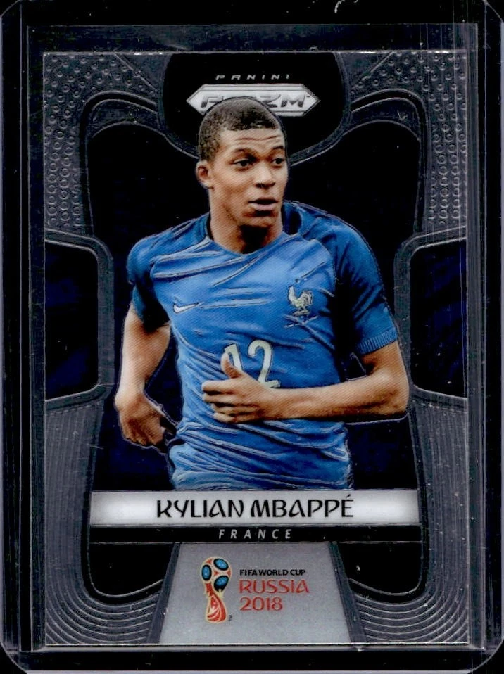 25+ Panini Prizm World Cup Kylian Mbapp√© #80 Trading Card 2018