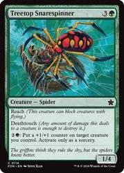 Treetop Snarespinner #114 Foundations Common MTG