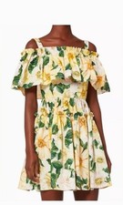 Dolce & Gabbana Floral Cotton Poplin Minidress – Size IT 42 (US 6)