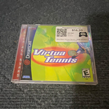 SEGA Virtua Tennis Sega Dreamcast Sega All Stars E Rated Disc w/ Case