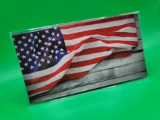 2026 - 2027 American Flag  2-Year Monthly Pocket Planner Calendar 6.5 x 3.5