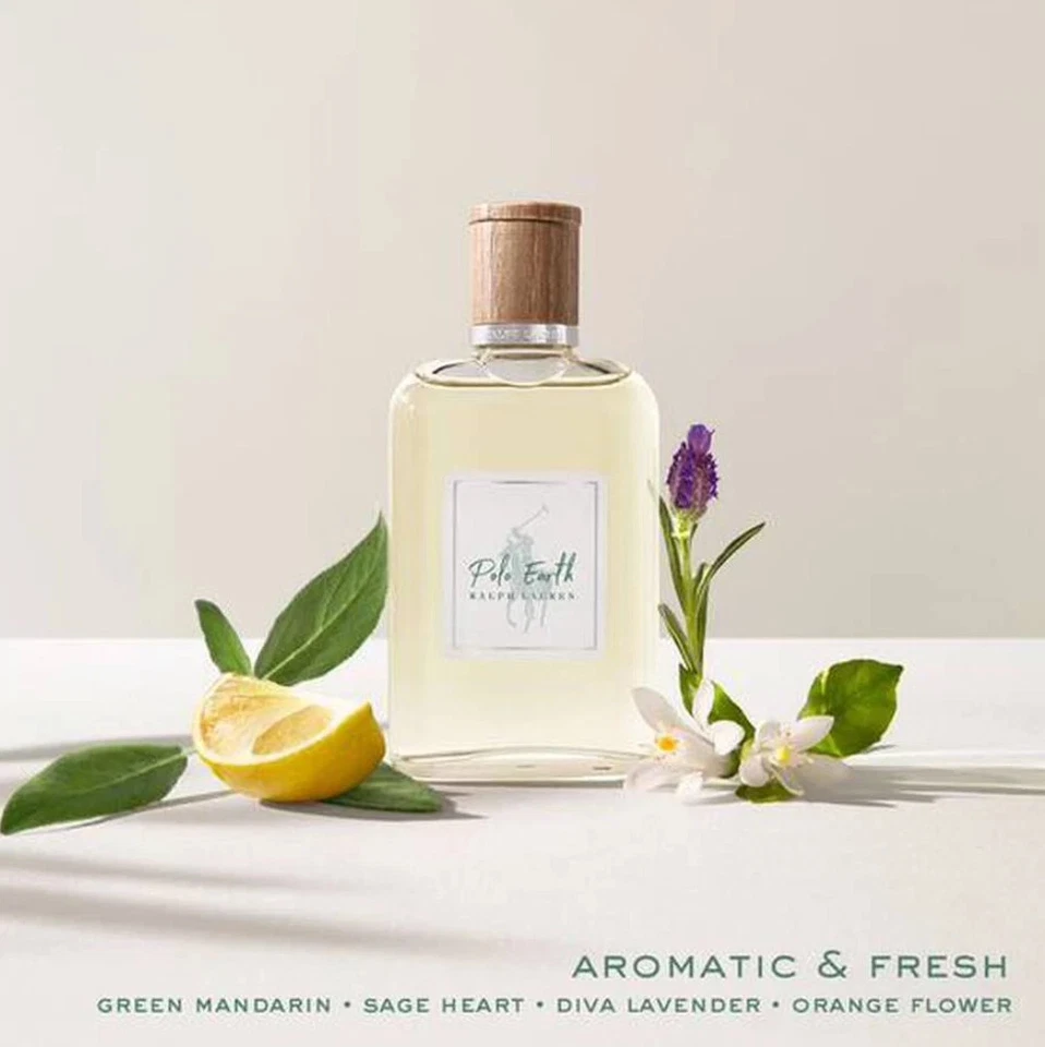 Ralph Lauren Polo Earth Spray - Eau De Toilette (EDT) - 3,4 fl oz - Nuevo Foto 3 de 3