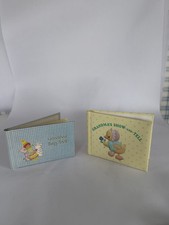 2 Hallmark Baby Photo Albums Grandma's Brag Books Show-and-Tell Duck Embossed
