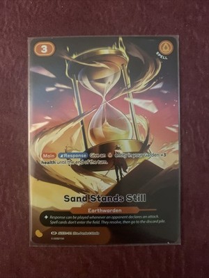 Azuki TCG Sand Stands Still SR Foil AZK01-101 Gates Awakened