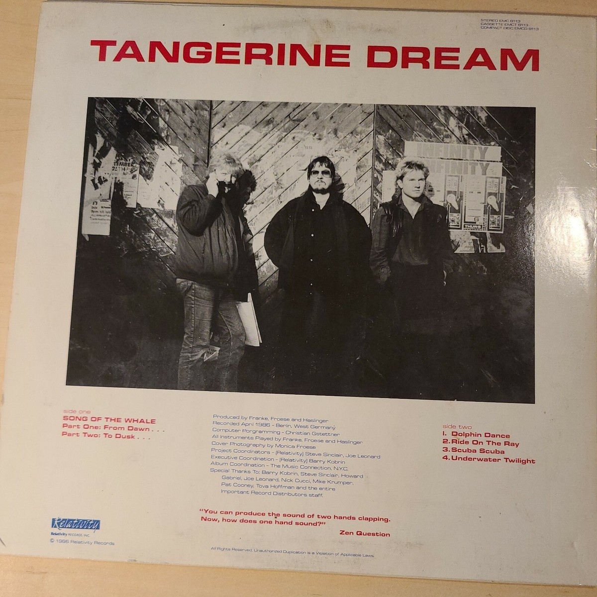 Underwater Sunlight Tangerine Dream