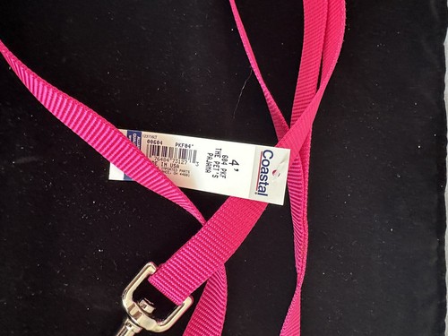 Laisse pour chien côtier rose 4'