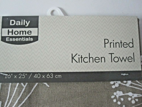 Daily Home Essentials Printed Kitchen Towel 16 X 25 inch New - Picture 4 of 5