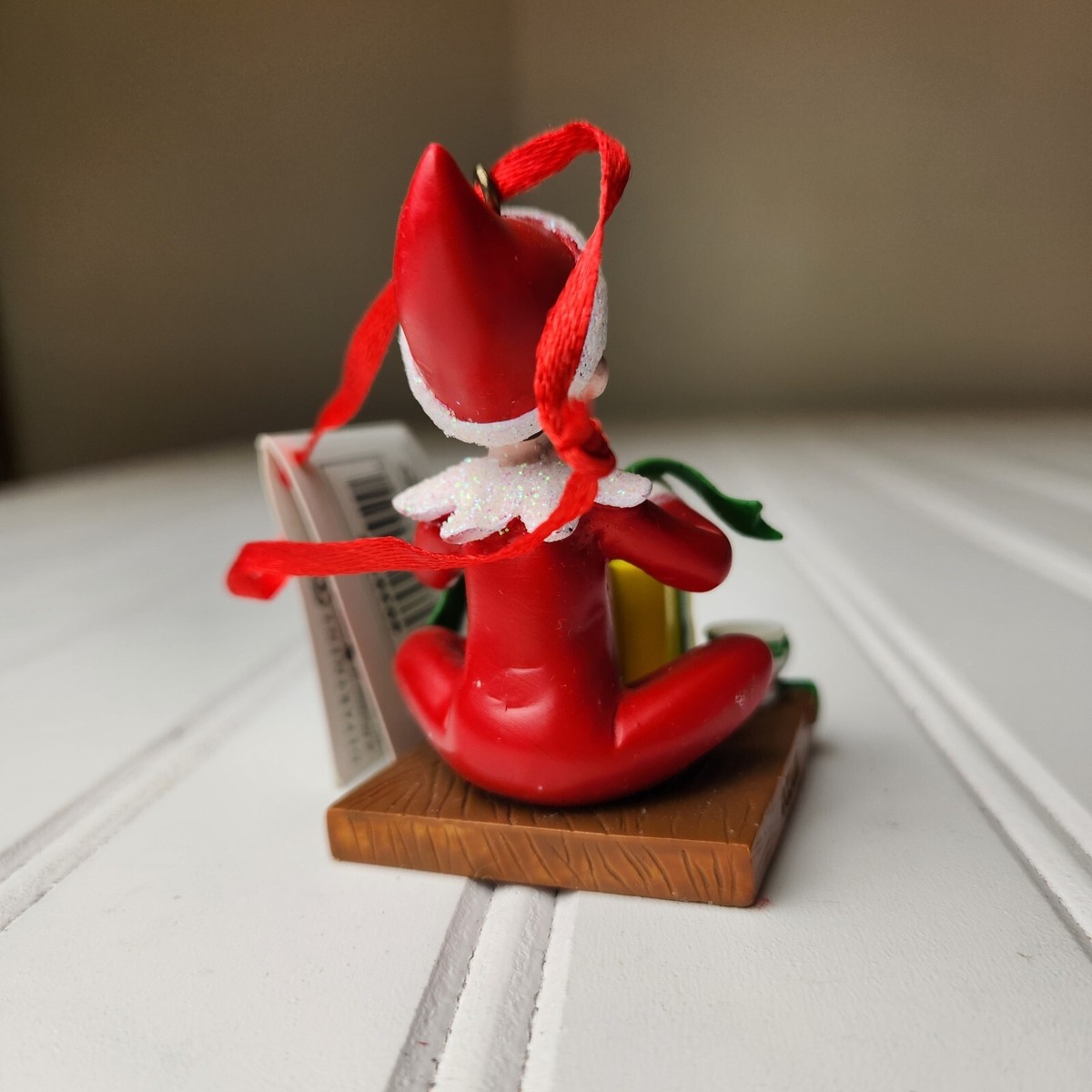 Dept 56 Elf Wrapping Presents Christmas Ornament NEW | eBay
