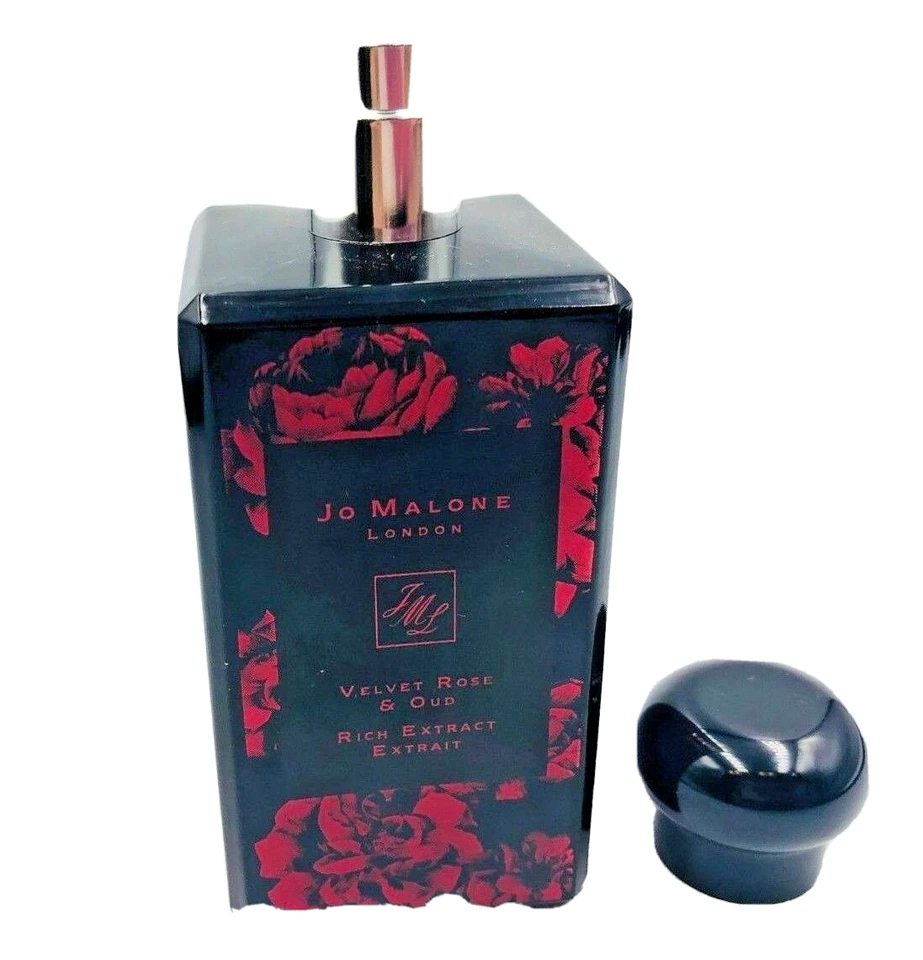 Jo Malone Velvet Rose & Oud Rich Extract 3,4 oz / 100 ml Colonia Spray Nuevo Fresco Foto 2 de 3
