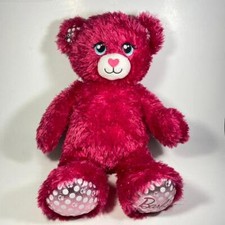 17" Build-A-Bear Pink Barbie Bear Plush - NO TUSH TAG