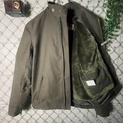Schott Riders Jacket Inner Detachable color Khaki size 38