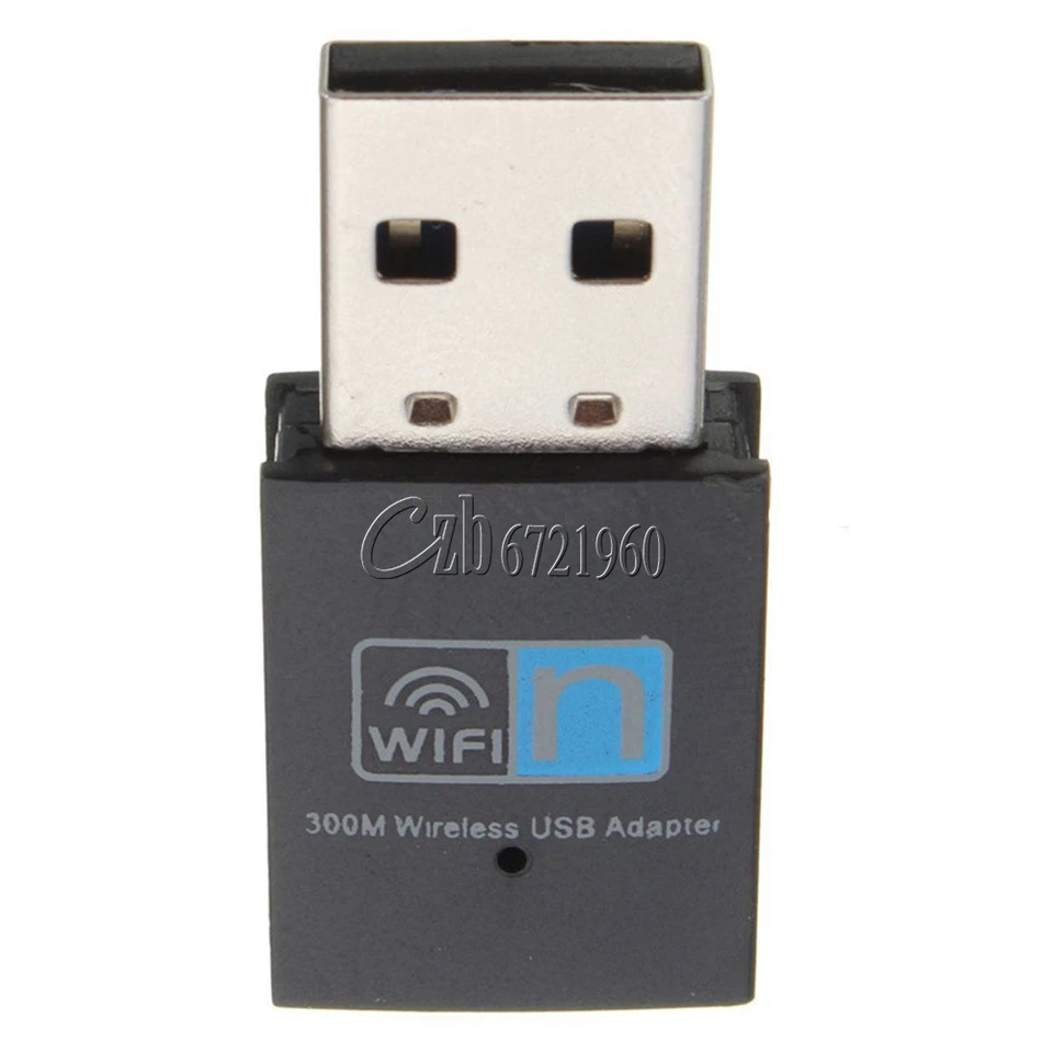 300Mbps Mini Wireless USB Wi-fi Wlan Adapter 802.11 b/g/n Network LAN Dongle New - Image 4 of 4