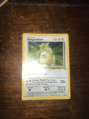 1995 kangaskhan pokemon card value Kangaskhan Pokémon Card