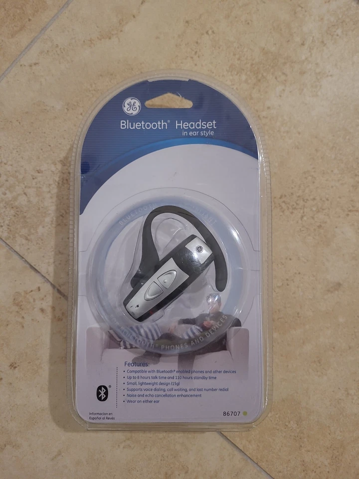 Auriculares Bluetooth GE estilo oreja 86707 Foto 2 de 4