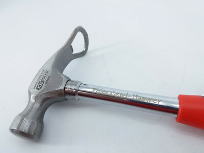 KS TOOLS  Feierabend-Hammer mit Flaschen-Öffner robuster Allzweck-Hammer
