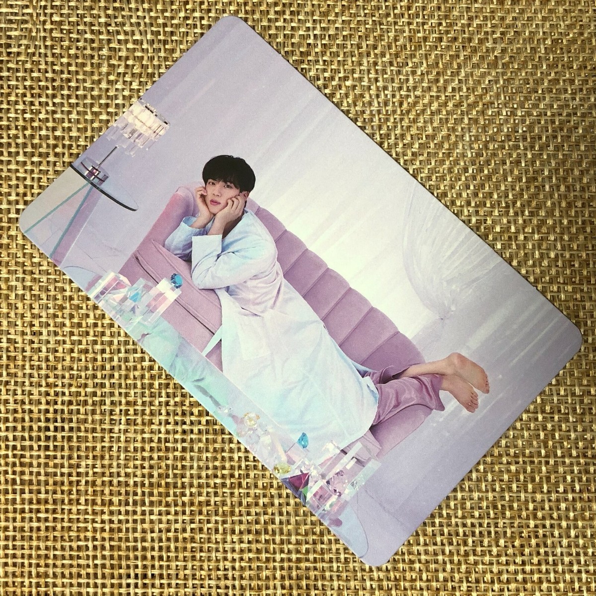 BTS JIN [ BE Deluxe Edition ] Official Photocard, Pajama