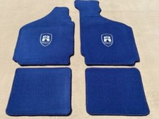 For Vw Karmann Ghia Type 14 -34 Floor Mats Carpet 4pcs 1955-1974 Blue