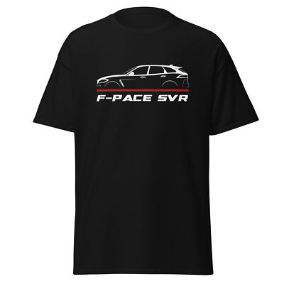 Premium T-Shirt For Jaguar F-Pace SVR 2022 Car Fans Birthday Gift