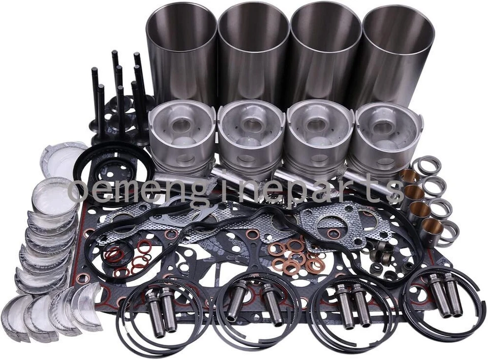 V1702B Overhaul Rebuild Kit for Kubota L2850F L2850T Bobcat 743B 743 1600 - Image 2 of 4