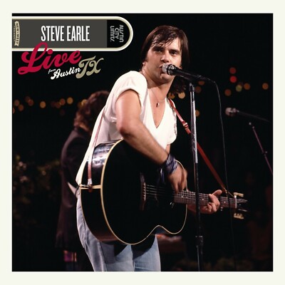 STEVE EARLE - LIVE FROM AUSTIN,TX   VINYL LP NEU 