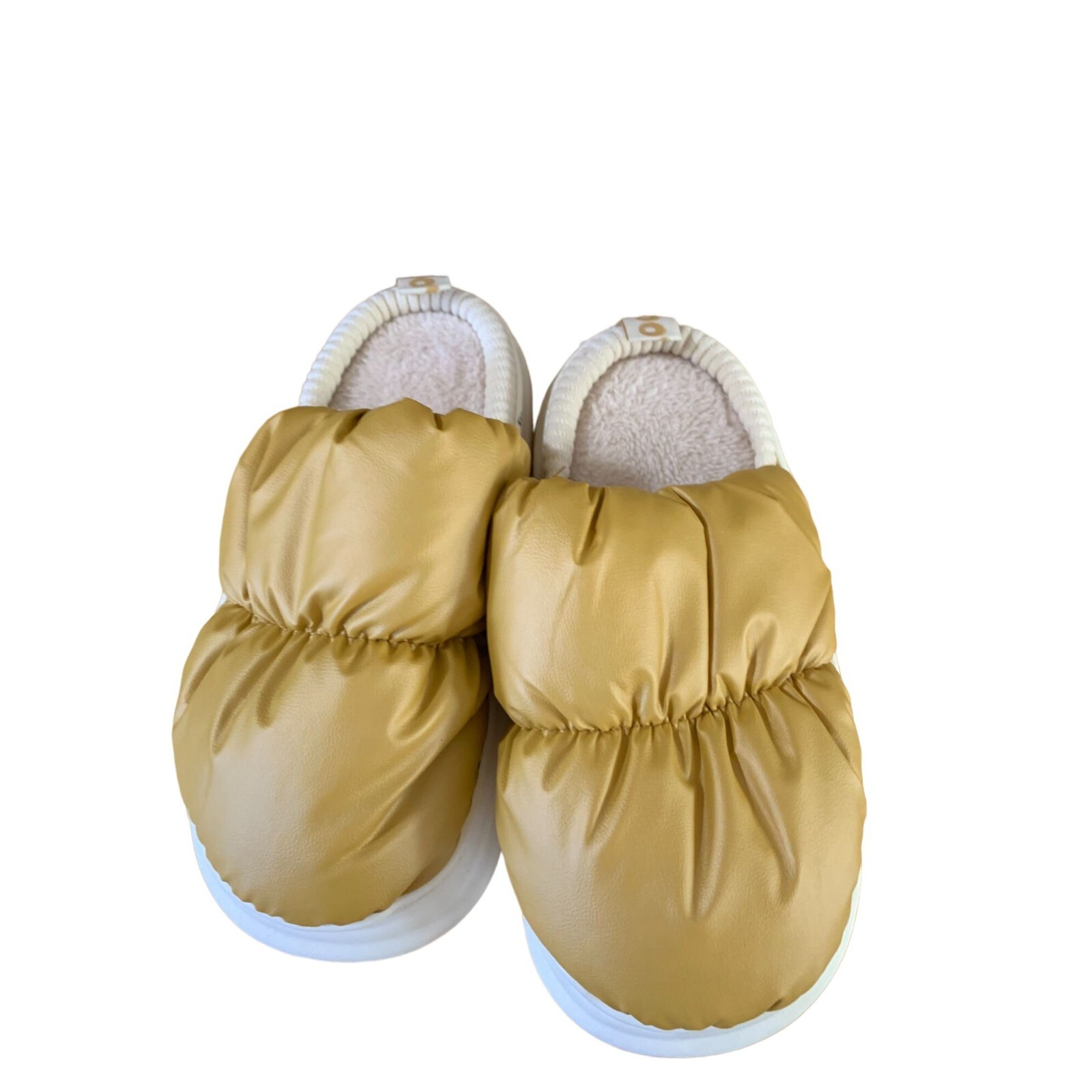 PANTOFOLA D’ORO Sooyil scarpe ciabatte donna taglia 5 5 6 36 37 oro slip on zoccoli vinile gonfio plus