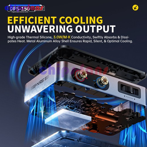 FNIRSI DPS-150 Portable DC Power Supply CNC Adjustable 30V Digital Power Supply - Picture 7 of 20