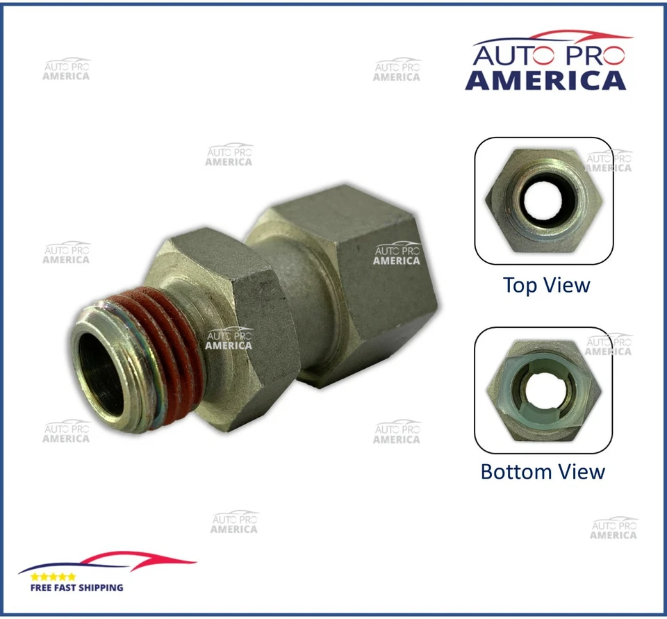 Ford Lincoln Mercury Transmission Cooler Line Connector / Coupler E1DZ7D273A OEM - Image 2 of 4
