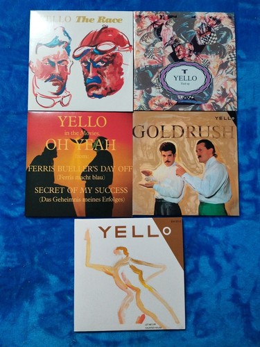 Rares 5Maxi CD Set YELLO Limited BOX # 0952/3000 - Bild 3 von 4