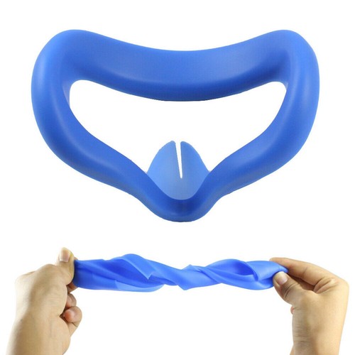 Anti-Sweat Gaming Headset Cushion Pad Silicone Eye Cover for Oculus Quest 2 VR s - Picture 2 of 15