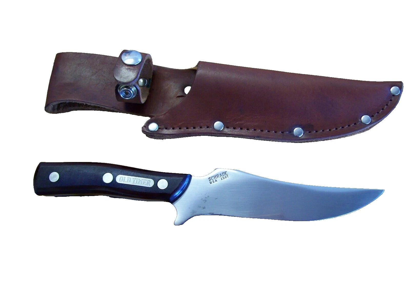 Schrade Carbon Steel Blade Survival Collectible Modern Factory Manufactured Fixed Blade Knives