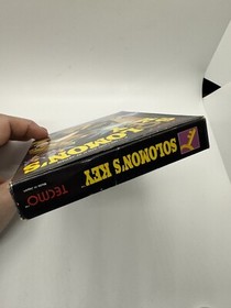 Solomon's Key Nintendo NES Complete CIB Rare Nice!