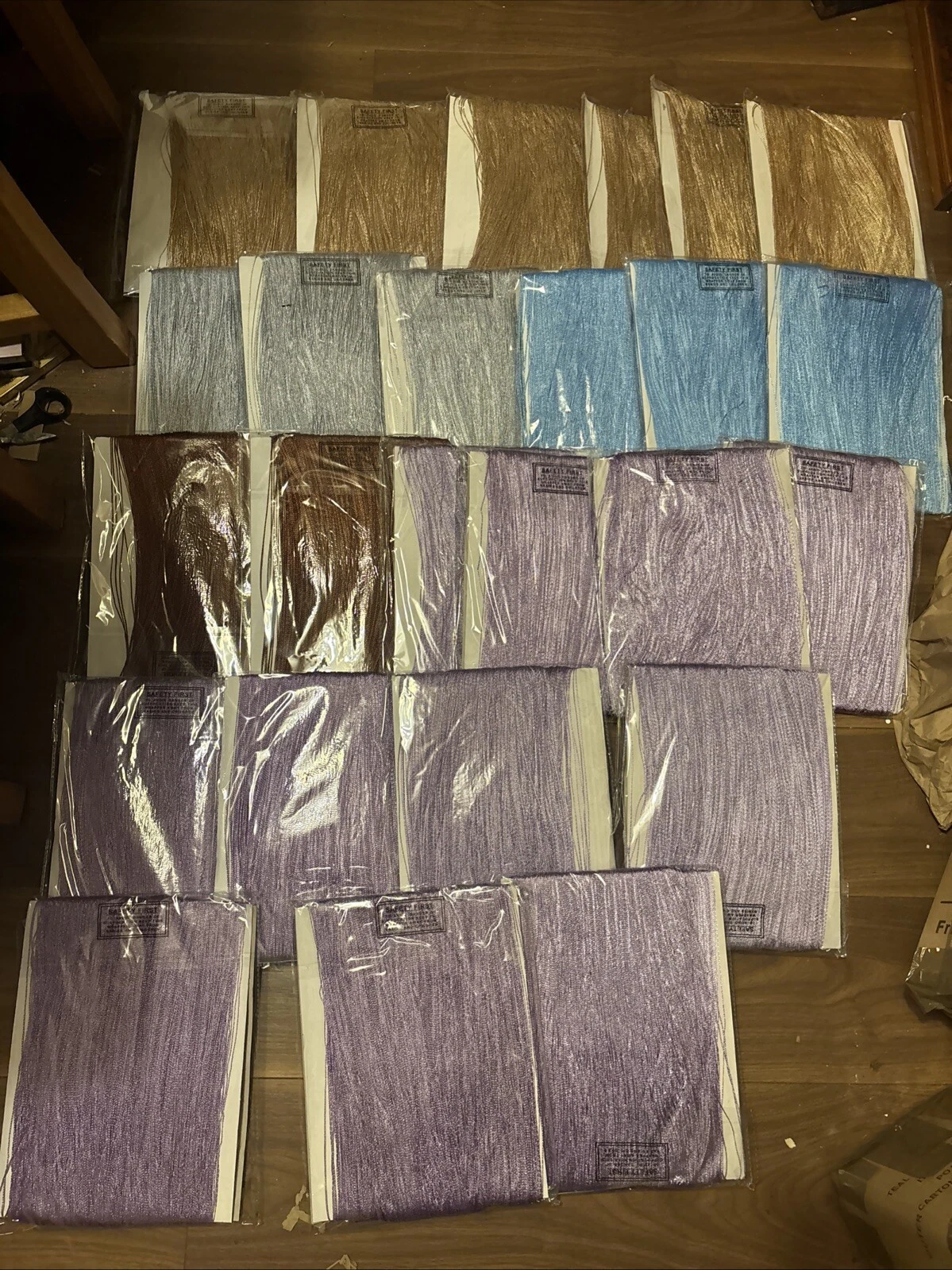 25 X String Curtains Colorful Panels Door Fly Screen Hanging Bundle Mixed Joblot