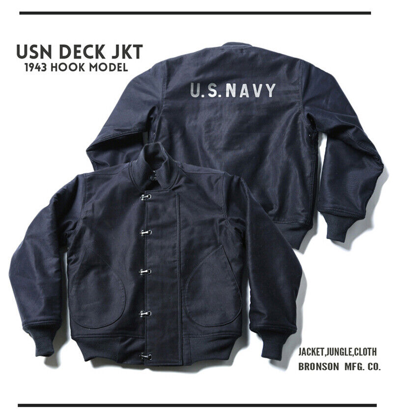 Bronson US Navy Deck Hook Jacket Vintage Winter USN Workwear Bronson US Navy Deck Hook Jacket Vintage Winter USN Workwear