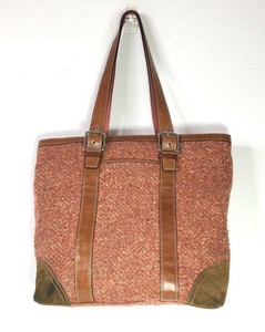 coach tweed handbag