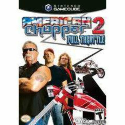 American Chopper 2 Full Throttle Nintendo GameCube, 2005 VIDEO GAME
