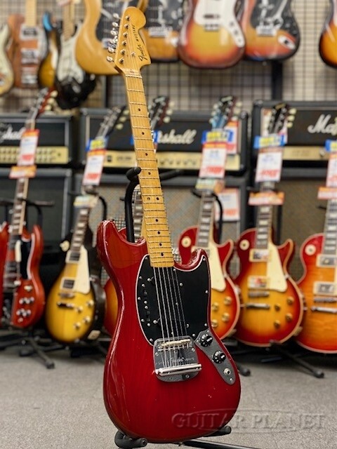 Fender Mustang エレキギター レッド Squier by Fender SONIC MUSTANG Torino Red エレキギター初心者