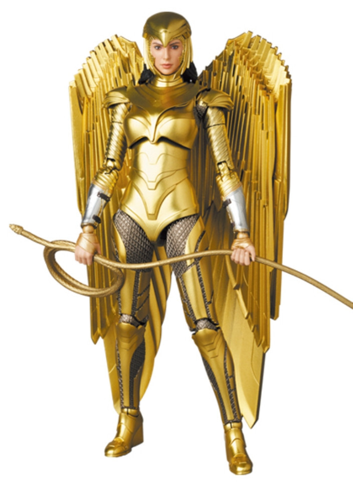 NEW* Wonder Woman 1984: Wonder Woman Golden Armor Ver MAFEX Action