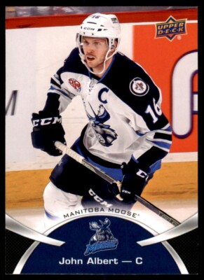 2015-16 Upper Deck AHL John Albert Manitoba Moose #89