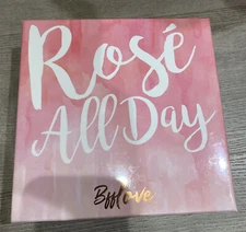 BFF Love Rose All Day 6 Piece Spa/Bath Gift Set Soap Oil Salt Petals New Sealed