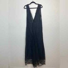 Vintage Lace Sheer Black Jumpsuit