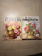 Walter Foster Art Books 2 Draw Paint Flowers 7 129 Hobby Artist