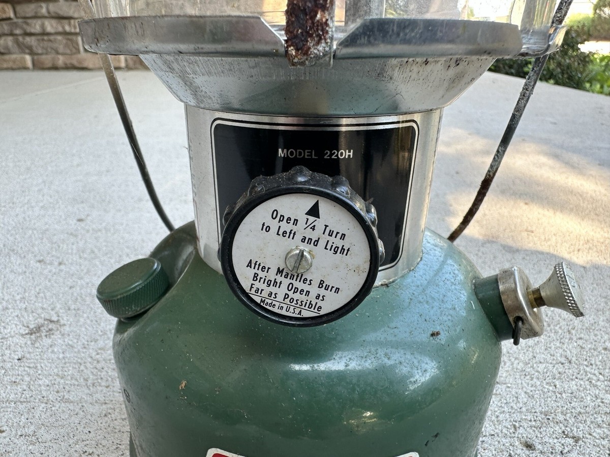 Vintage Coleman Lantern (Model 220H) Dated 2/74 | eBay