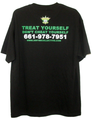 Highway 99 Collective Bakersfield, CA T-Shirt Black Size Large NEW