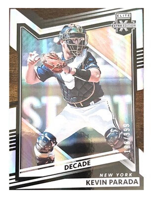2022 Panini Elite Extra Edition [Decade Die-Cut] #11 Kevin Parada 188/999