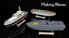 THE WOODEN MODEL BOAT COMPANY 400 SERIES RC BOAT KITS