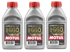 Motul DOT4 RBF 660 FACTORY LINE 1.5L FullySynthetic Racing Brake Fluid 3 x 0.5L