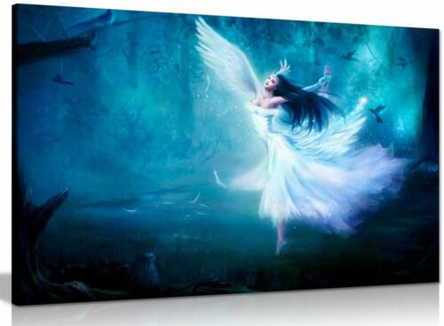Fee Engel Tanzende Fantasie Leinwand Wandkunst Bilddruck - Bild 1 von 5