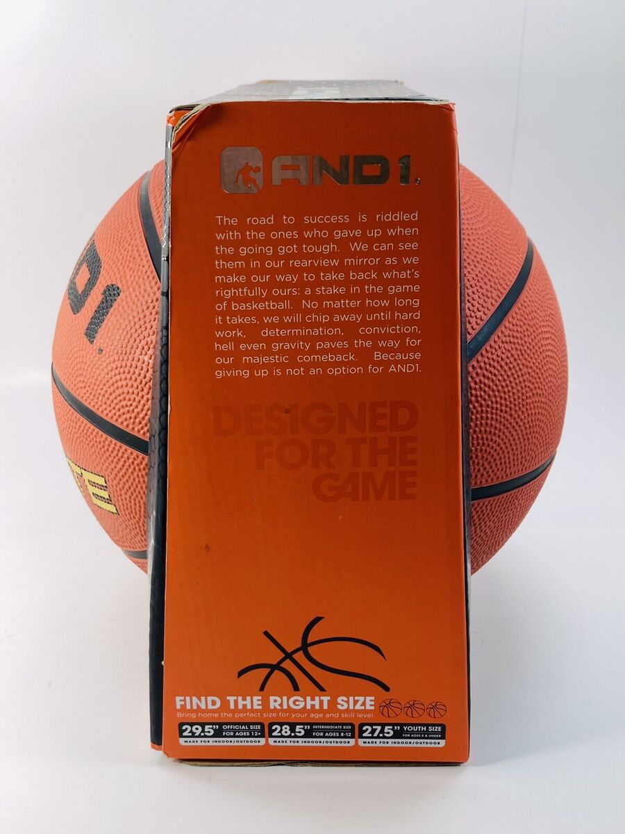 AND1 Xcelerate Rubber Basketball: Official Regulation Size 7 AND1 Xcelerate Rubber Basketball: Official Regulation Size 7